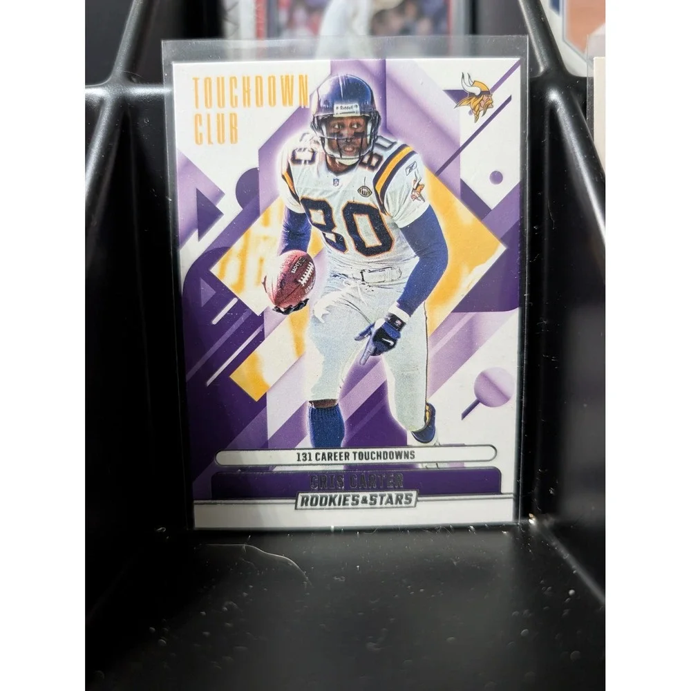 2025 Panini Rookies & Stars Cris Carter Touchdown Club No 5 Minnesota Vikings